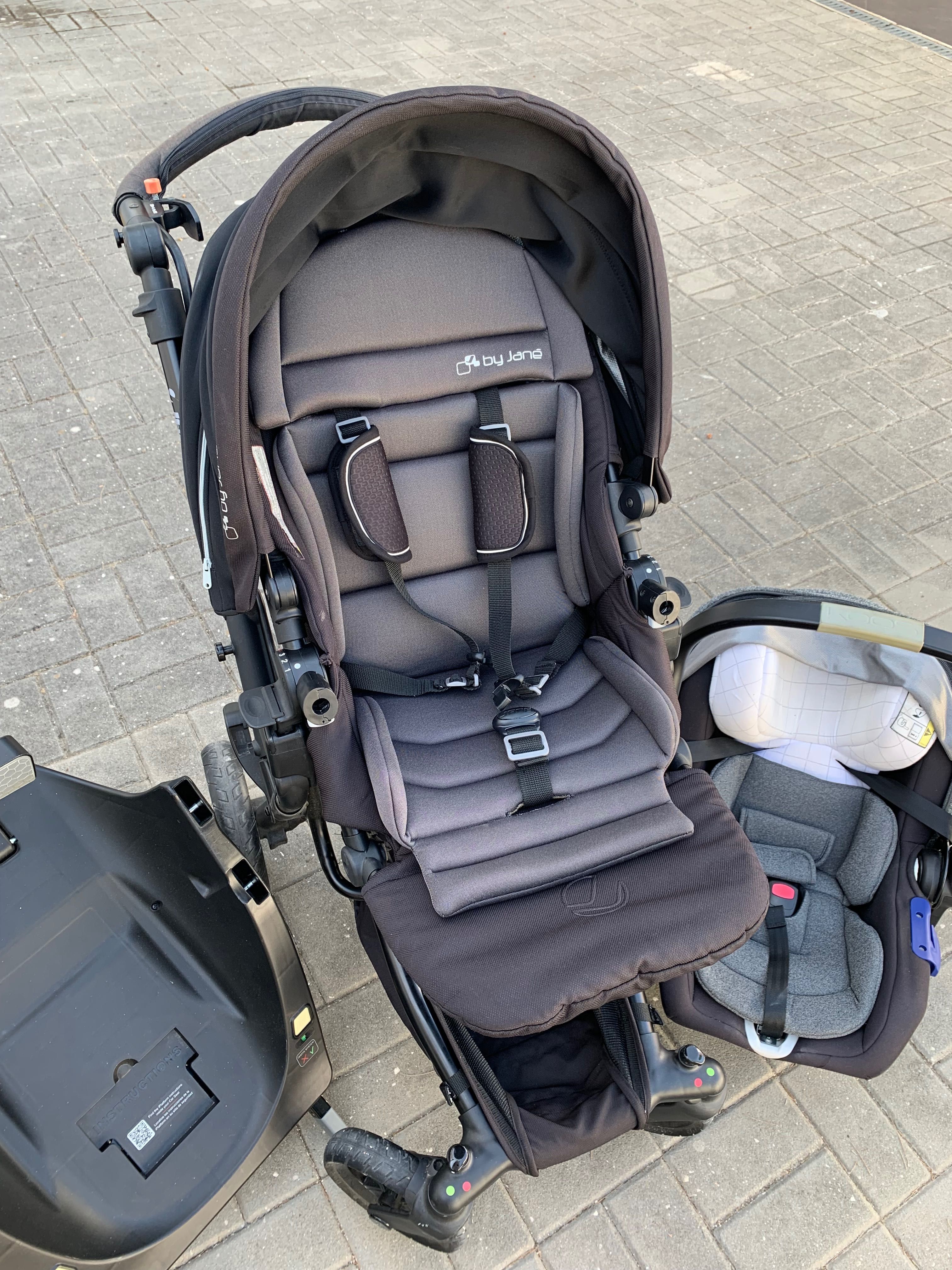 Carrinho bébé, isofix, ovo e cadeira de passeio