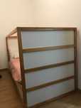 Cama KURA ikea criança