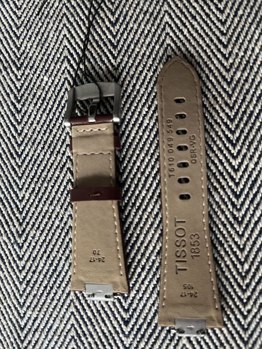 nowy pasek skórzany do Tissot PRX T852/049/548
