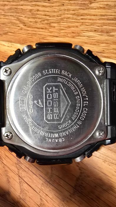 Zegarek męski Casio G-SHOCK GM-2100BB -1AER metal 2024r idealny stan