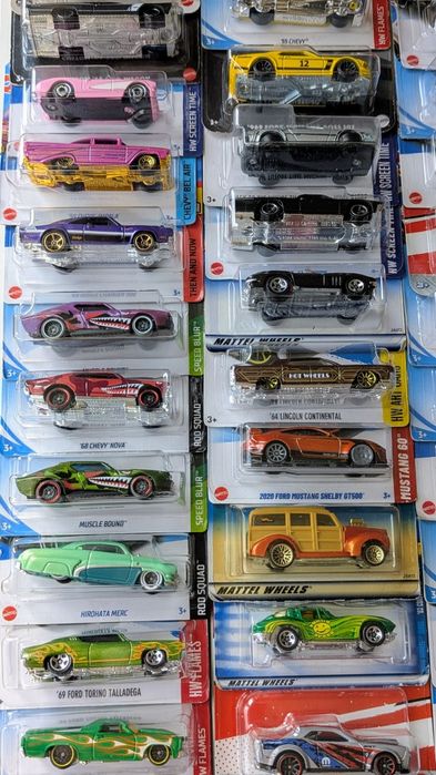 Американці Хот Вілс Маслкари Hot Wheels Моделі Машинки 1:64 Muscle