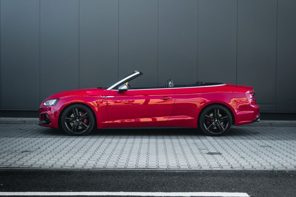 Wynajem AUDI S5 CABRIO Wypożyczalnia aut sportowych KABRIOLET zgl