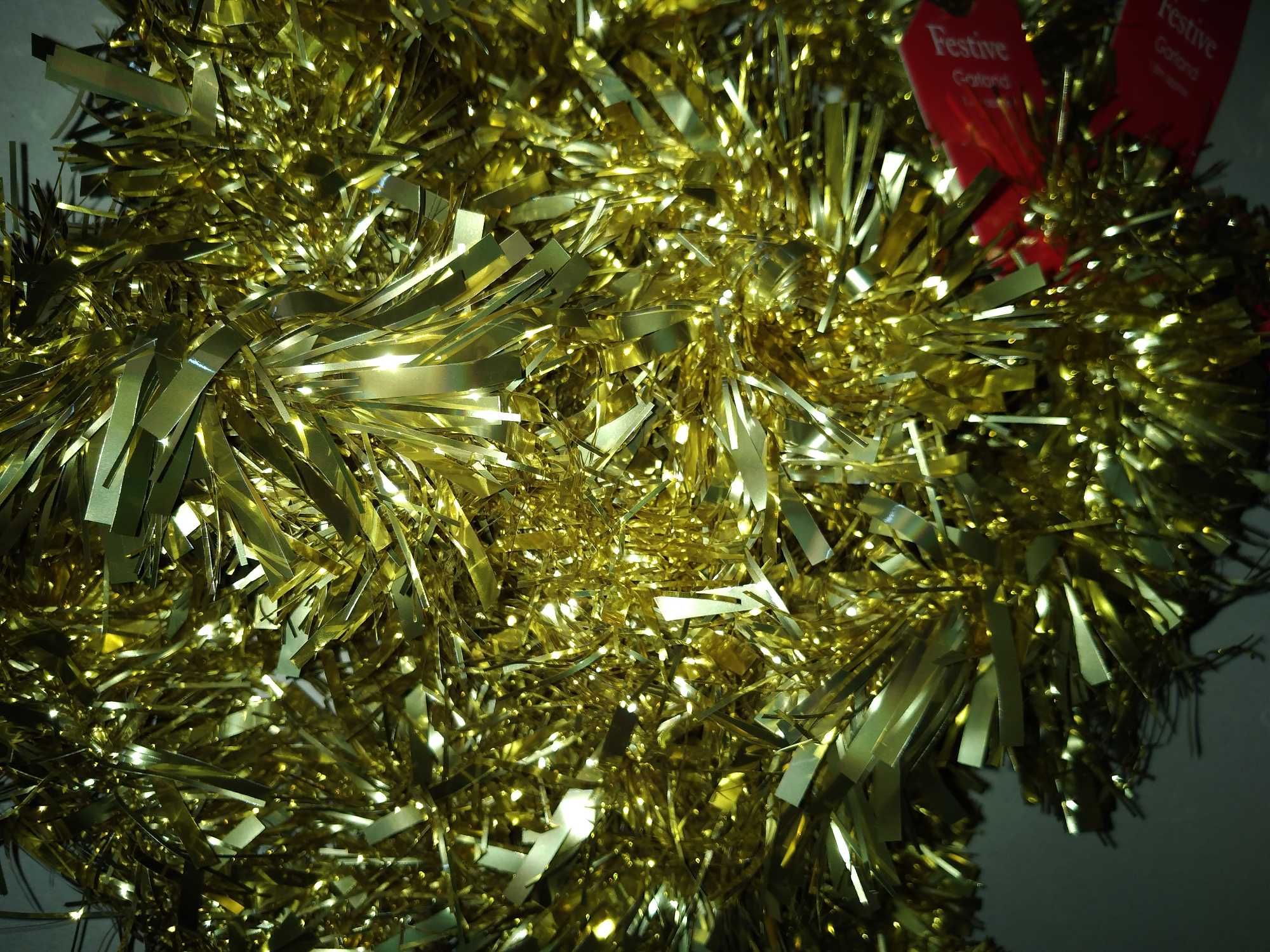 NOWA girlanada złota  1,8m łańcuch