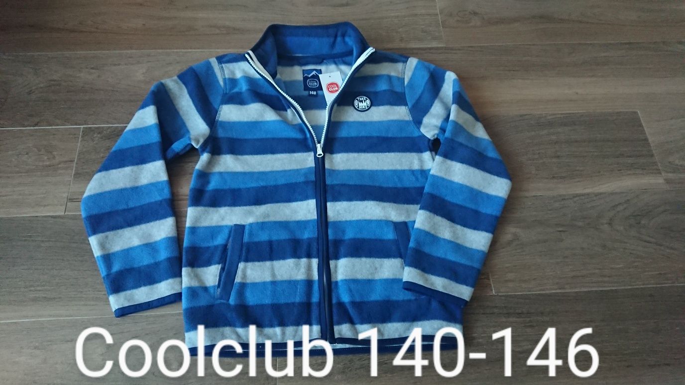 Nowa bluza polar rozpinana 140 dla chłopca