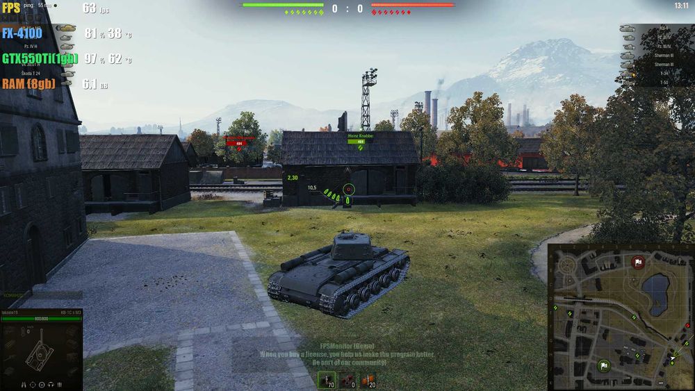 FX-4100 • GTX550Ti(1gb) • 8gb(DDR3) • SSD(128gb)• Компʼютер, Системник