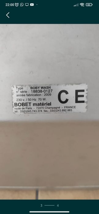 Maquina lavar rastos