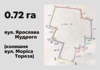 0.72ГА по вул. Я. МУДРОГО (кол. вул. М. Тореза) в р-ні ТдОВ Денисівка