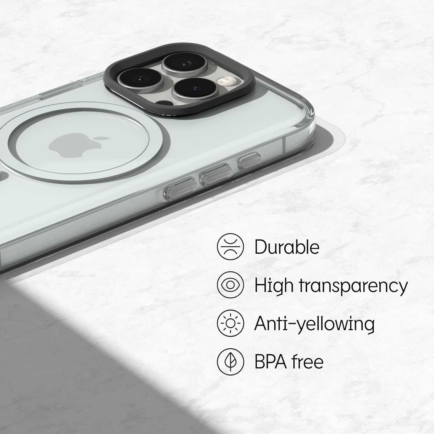 Rhinoshield Clear MagSafe Etui Case Pokrowiec Iphone 16 Pro