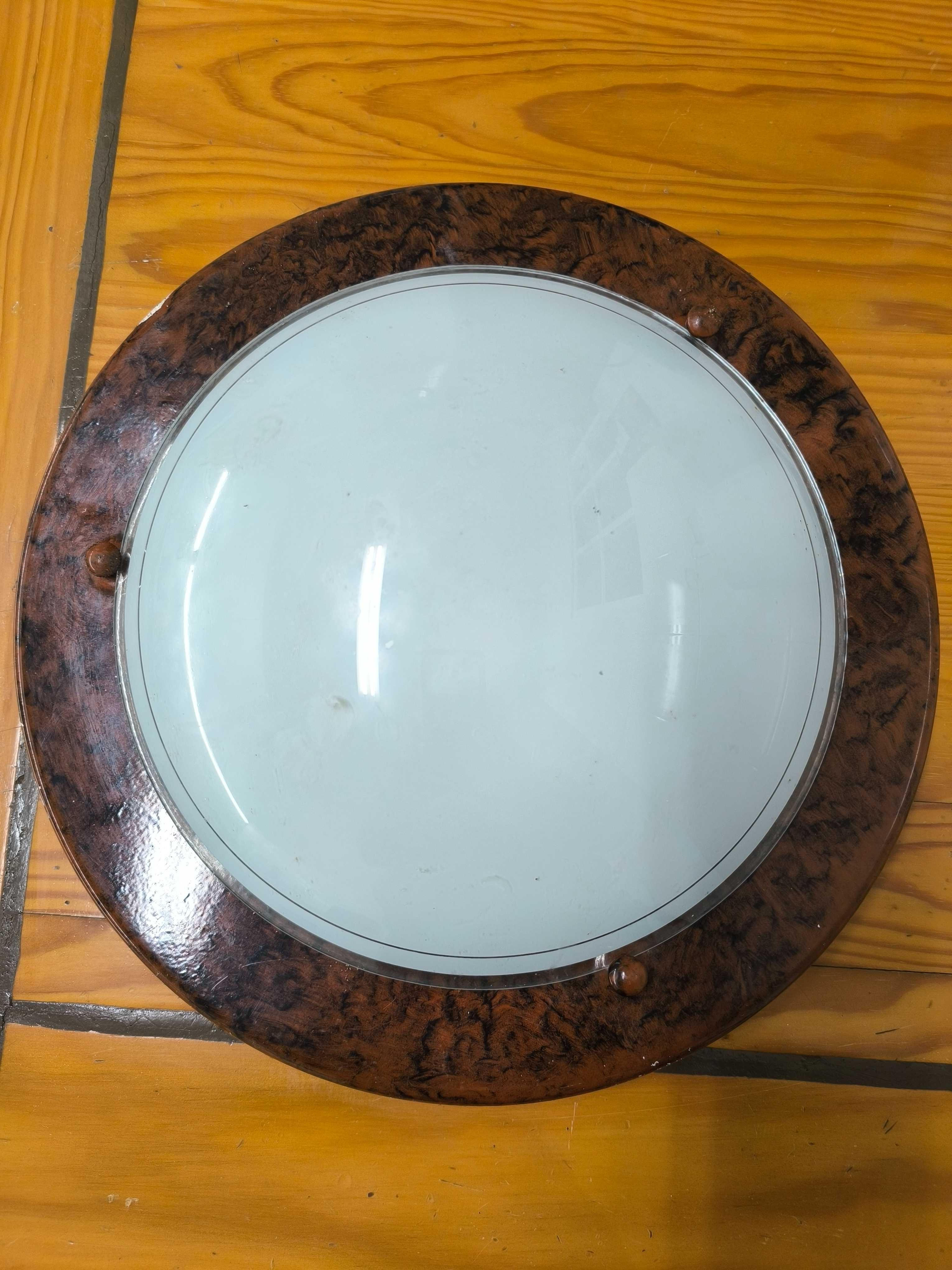 Conjunto 3 peças Plafond tecto e candeeiros mesa cabeceira