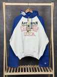 Худі Vetements х Champion Antwerpen Hoodie Blue And White.

Розміри:
S