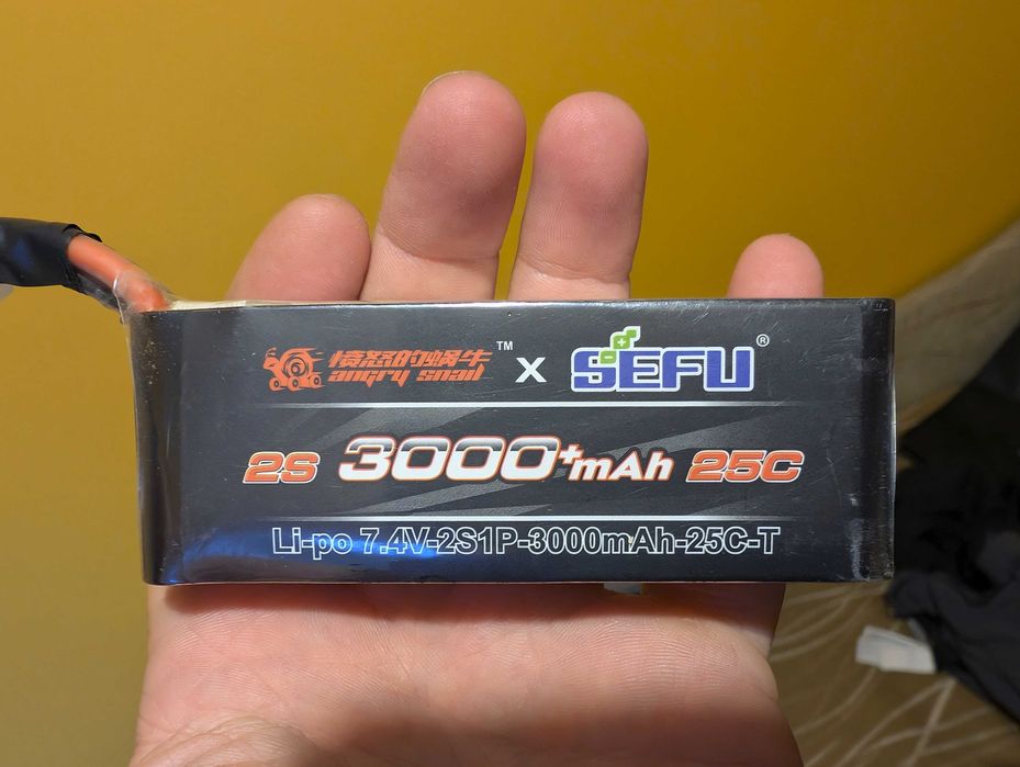 Bateria LiPo 2s 3000mAh