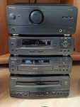 Sprzedam wieżę Technics SE-CH510 – 4 elementy + 2 głośniki + pilot