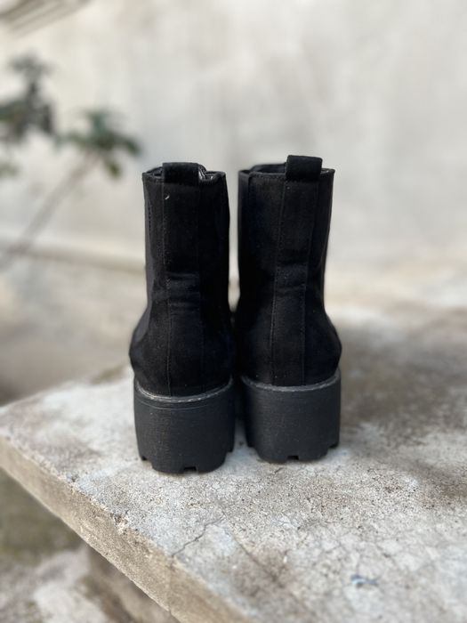 Черевики челсі жіночі замшеві