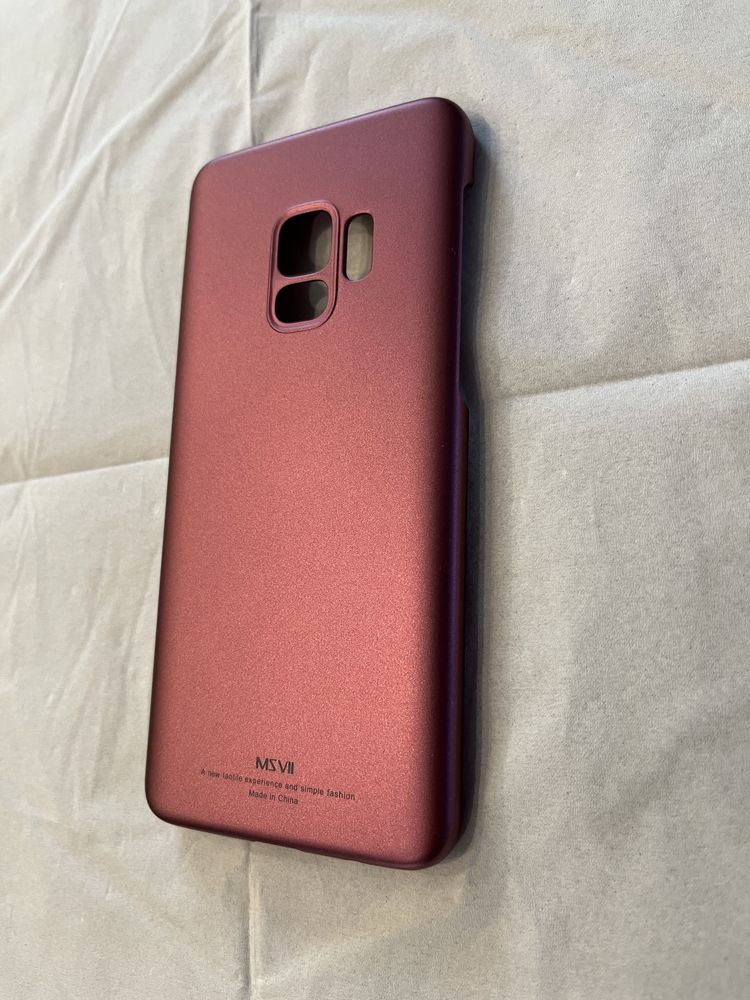 etui plecki do Samsung Galaxy S9 - MSVII (burgund, wine red)