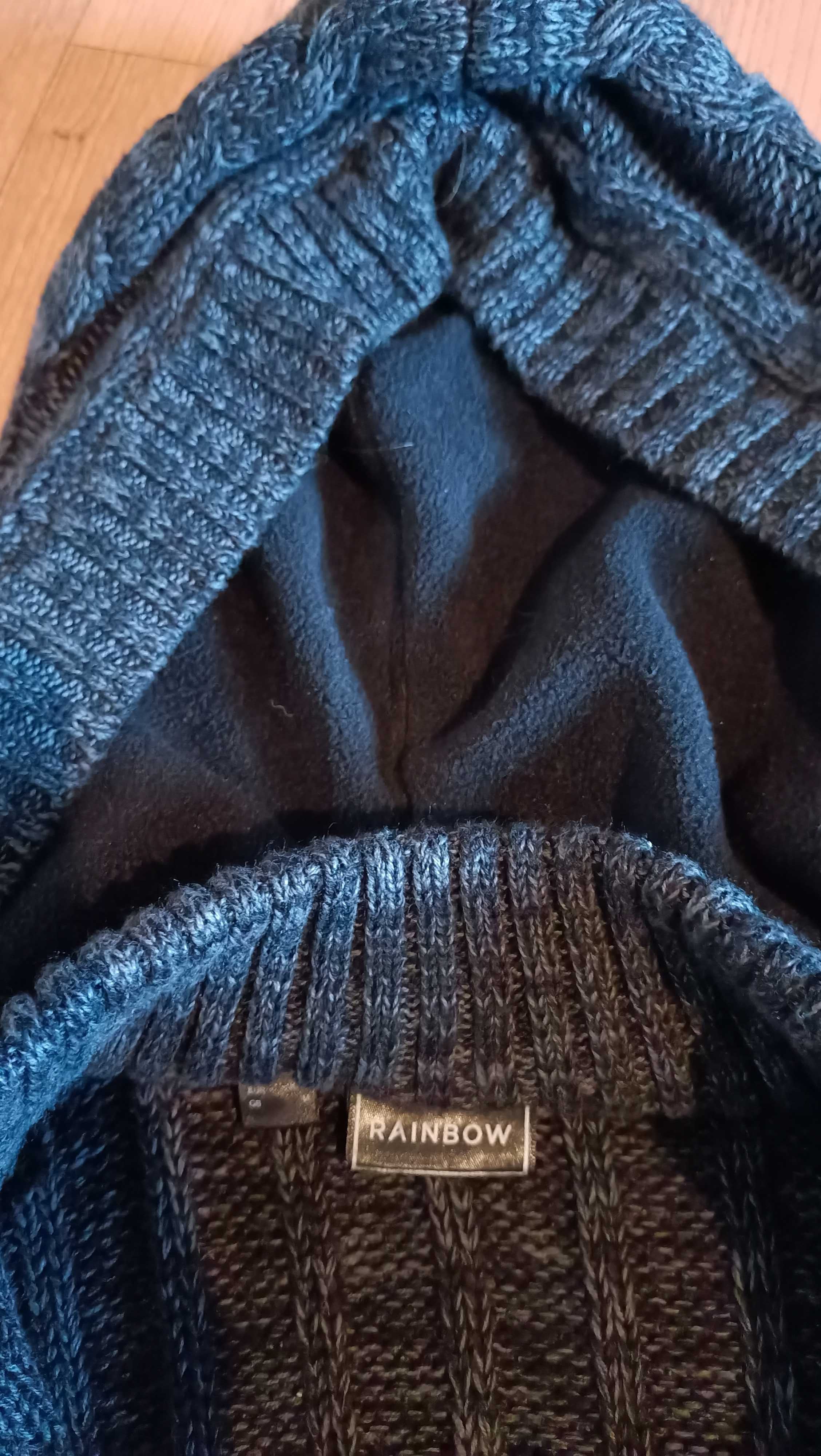 sweter męski z kapturem, r. M