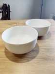 Komplet 2 szt. misek/miseczek na zupę/śniadanie/obiad porcelana Tesco
