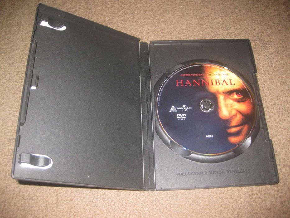 DVD "Hannibal" com Anthony Hopkins