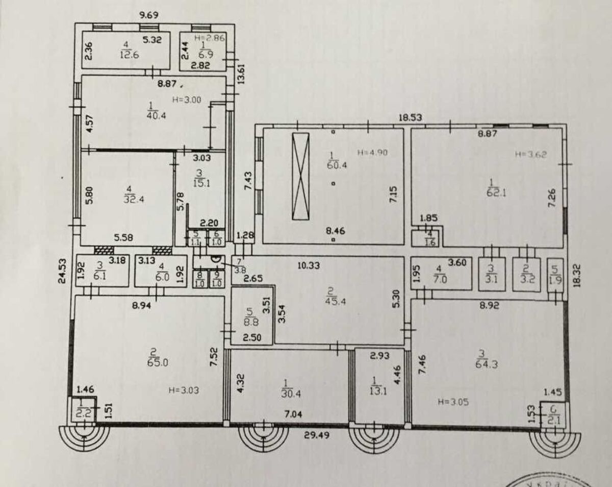 Продаж ділянки 25сот з торговим приміщенням, фасад, Велика Окружна,