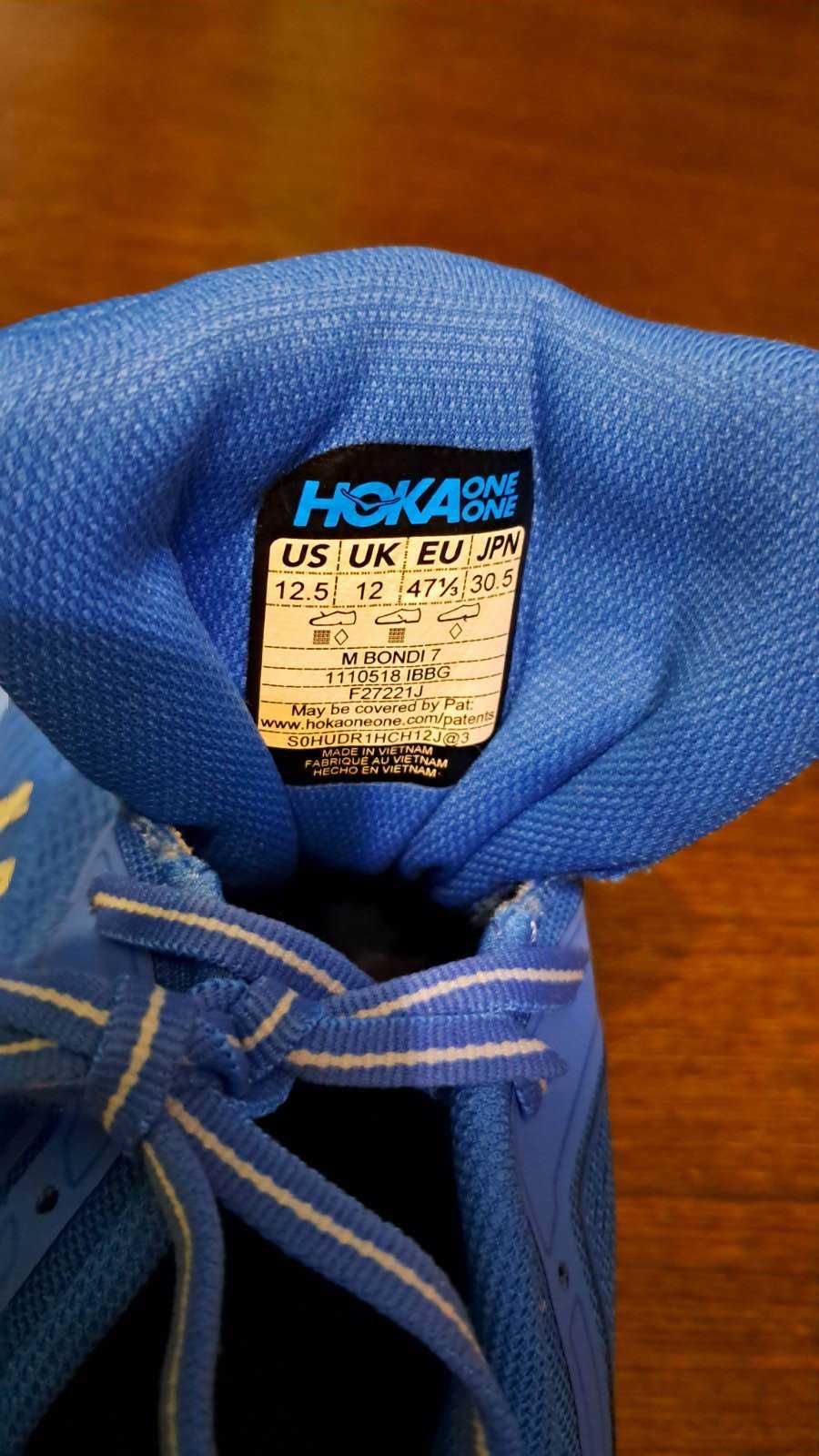 Кросівки Hoka M Bondi 7. Р 47 1/3  30.5см