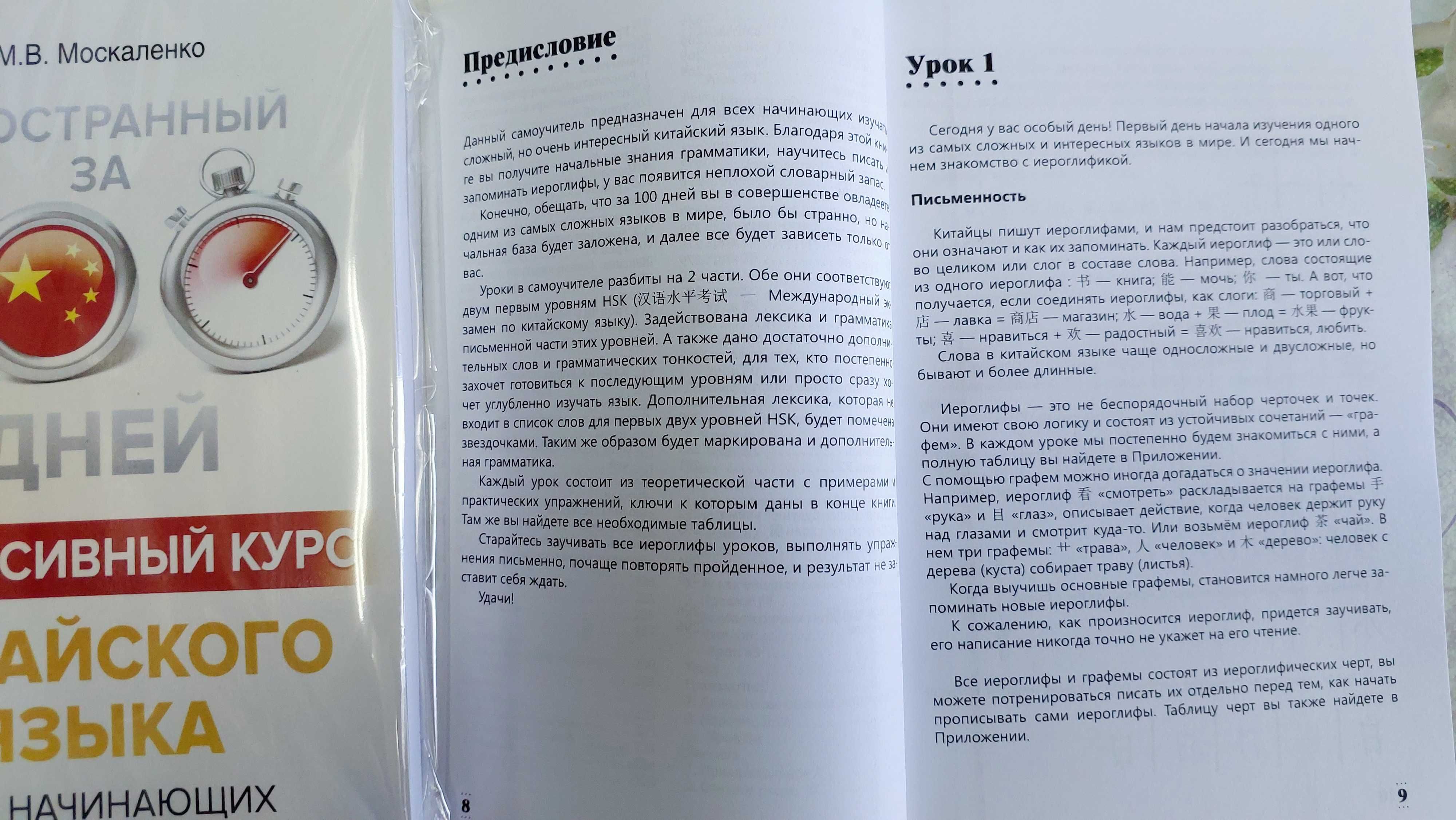 Интенсивный курс китайского языка с нуля Китайский за 100 дней