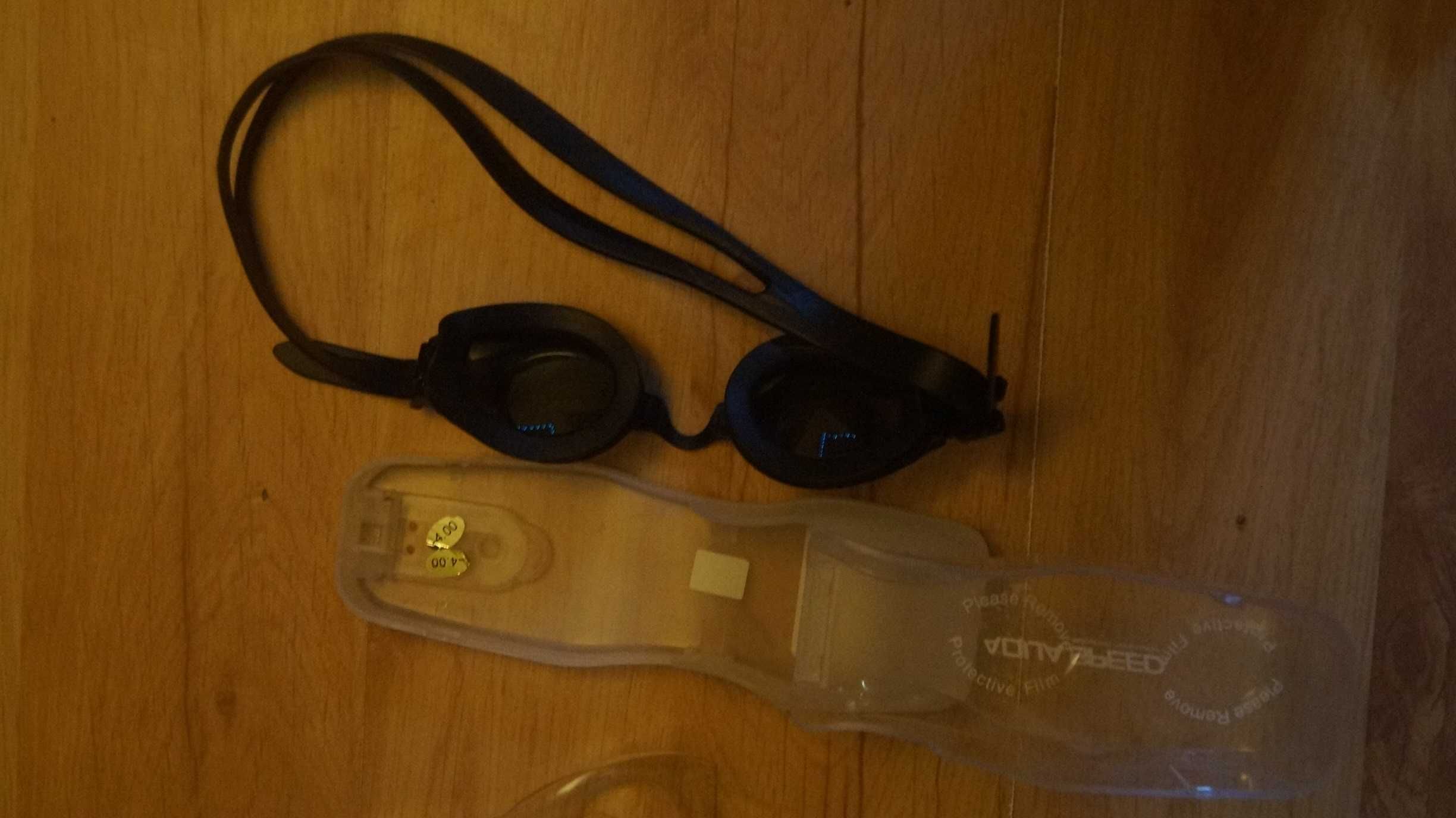 Okulary pływackie korekcyjne -4 Aqua Speed Lumina przeciwsłoneczne