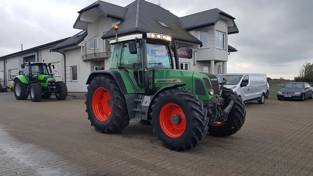 Fendt 714 VARIO  REZERWACJA !!! Bardzo ładny Fendt !!! Tuz TLS !!!