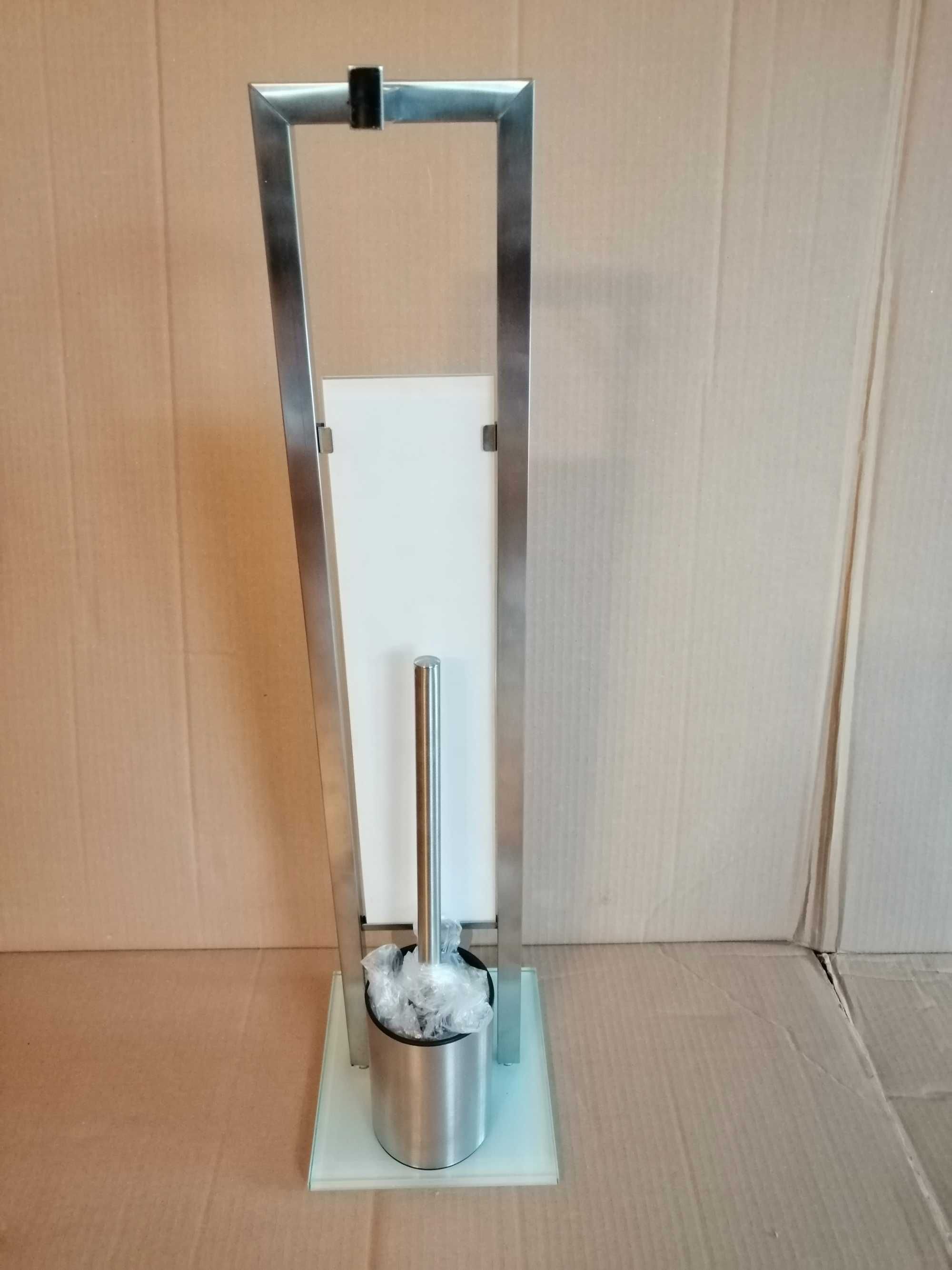 Stojak na papier toaletowy ze szczotką Rivalta WENKO
