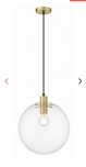 NOWA lampa puerto wisząca złota