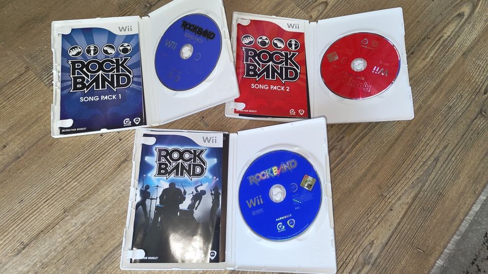 Rock Band Wii zestaw 1/dlc1/dlc2