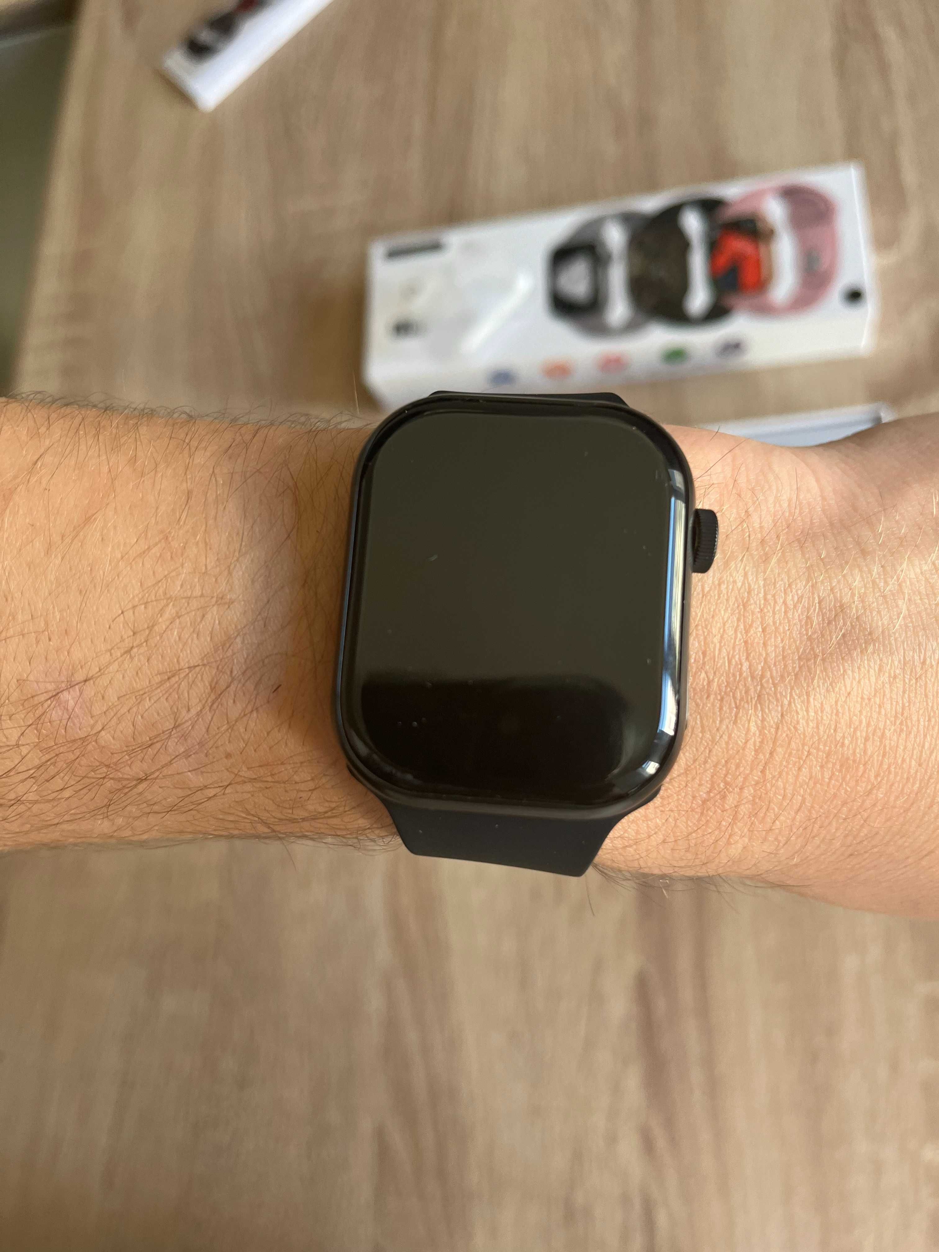 OKAZJA Nowy Smartwatch Czarny Męski Damski menu w języku Polskim