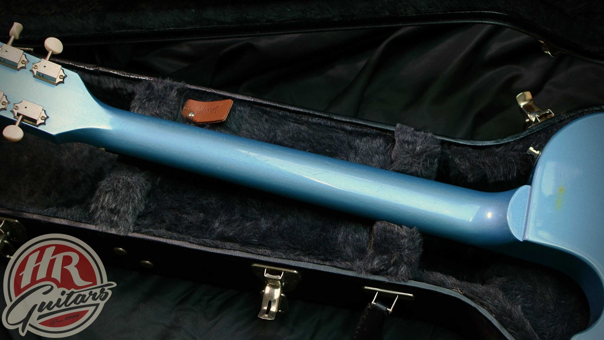 GIBSON Les Paul JUNIOR, rocznik 2011, kolor Pelham Blue, USA