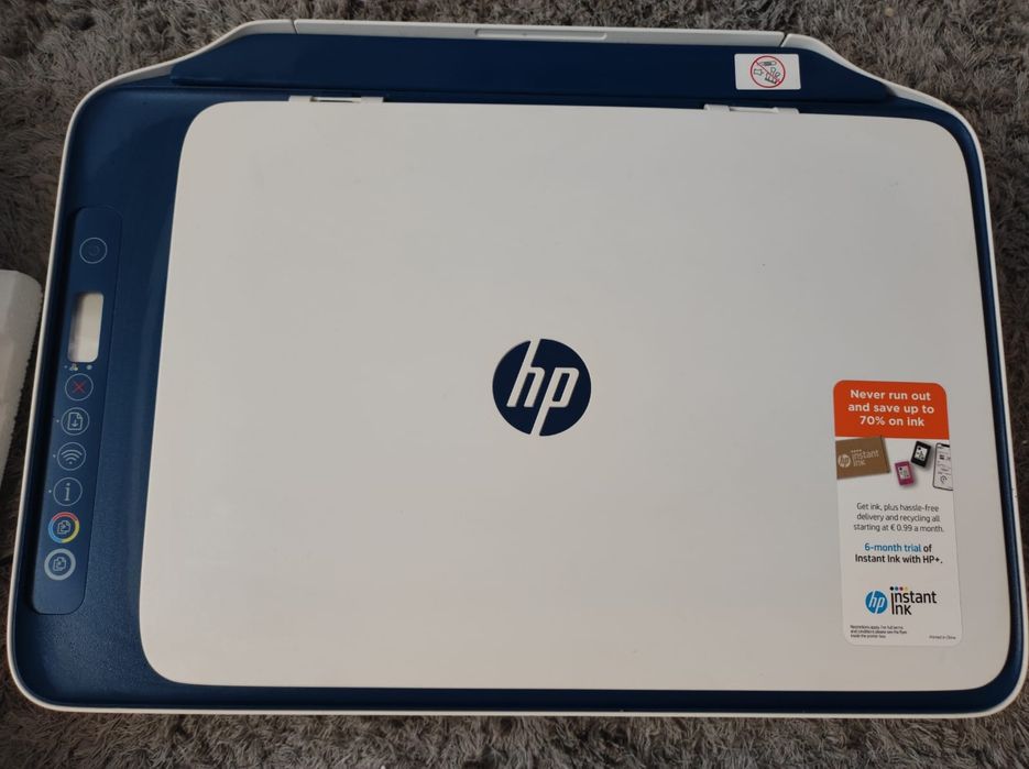 Impressora HP DeskJet 2821E(Multifunções - Jato de Tinta - Wi-Fi - Ins