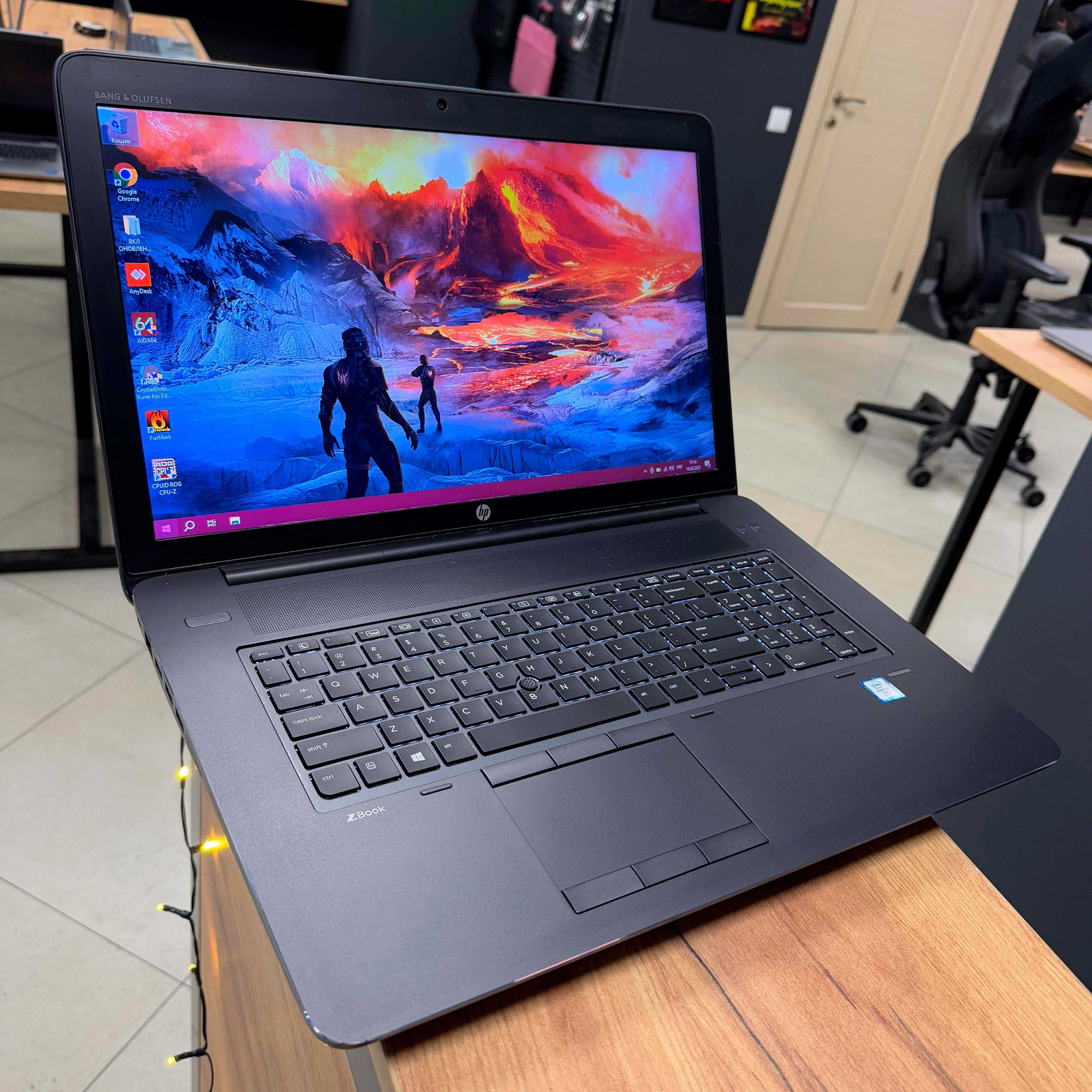 Ноутбук HP ZBook - 17.3/i5 6440HQ/NVIDIA M1000M 2 GB/16 GB/128 GB SSD