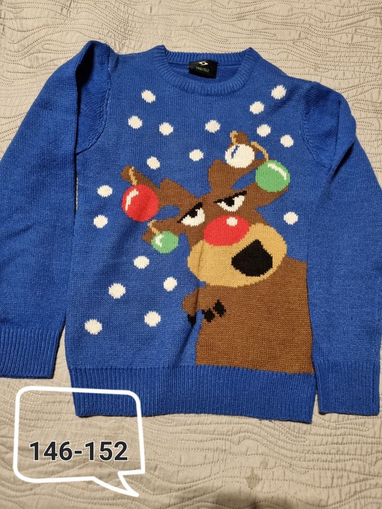 Sweter świąteczny  chłopięcy