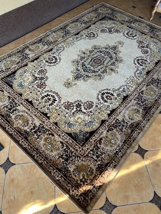 Килим 2 х 3 м з натуральної вовни, коврик з шерсті ретро