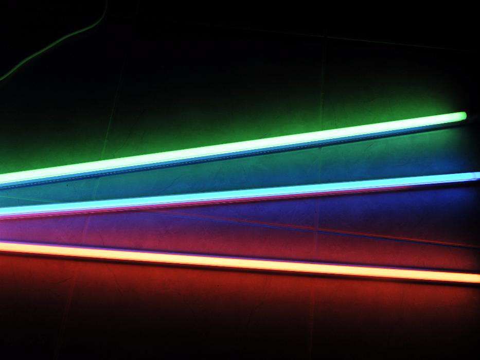 Lâmpadas de cor fluorescente bar 120cm 28w