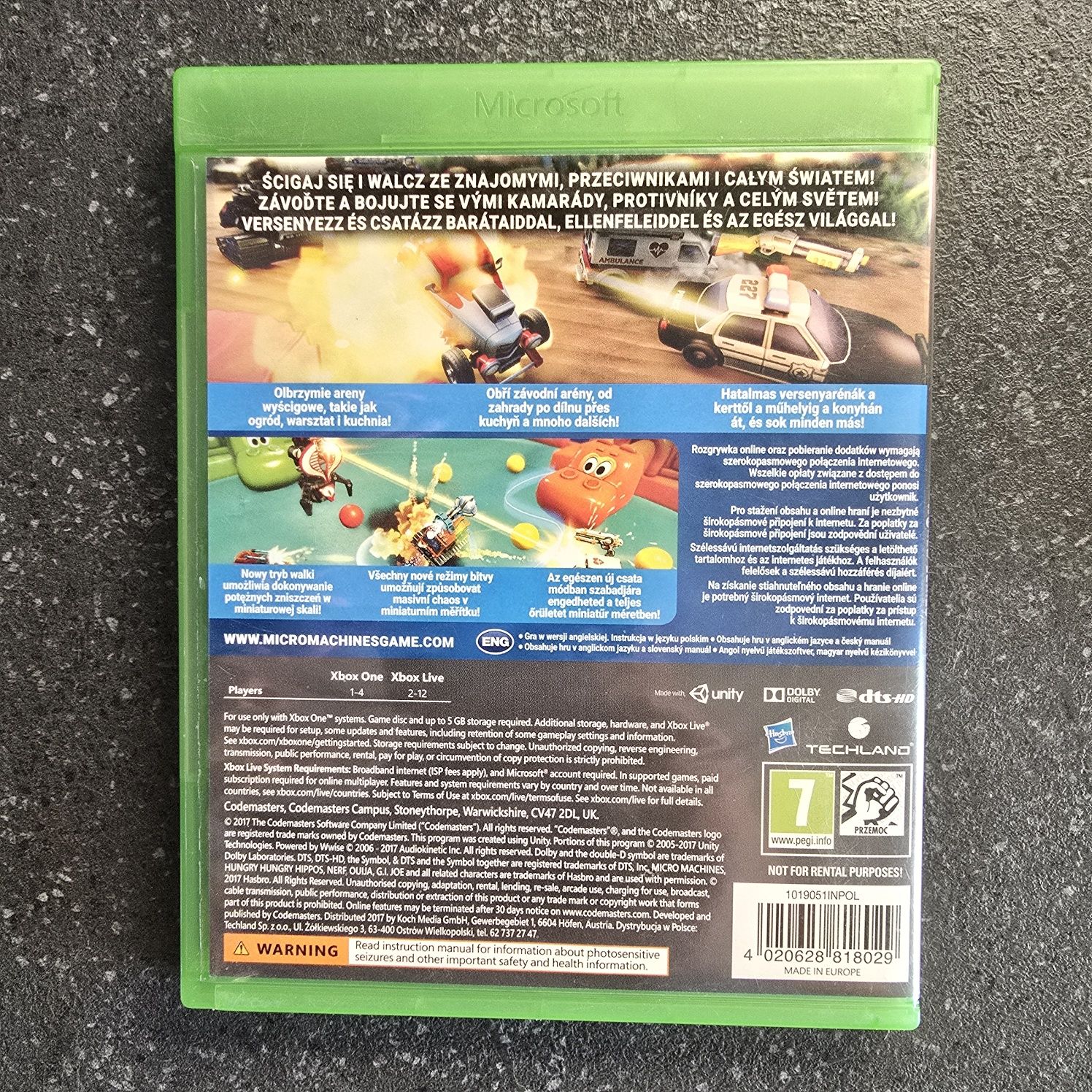 Micro Machines xbox one