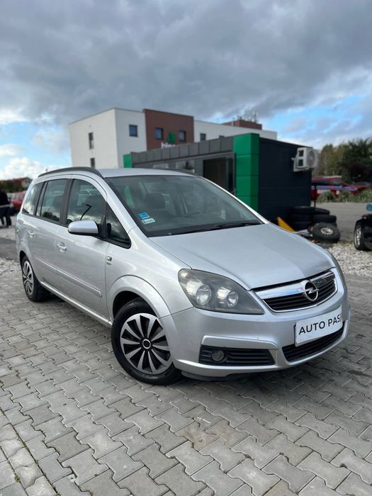 Opel Zafira 1.6 LPG*7Osob*Oszczedny*FajnyStan*Klima*DlugieOplaty*Zam