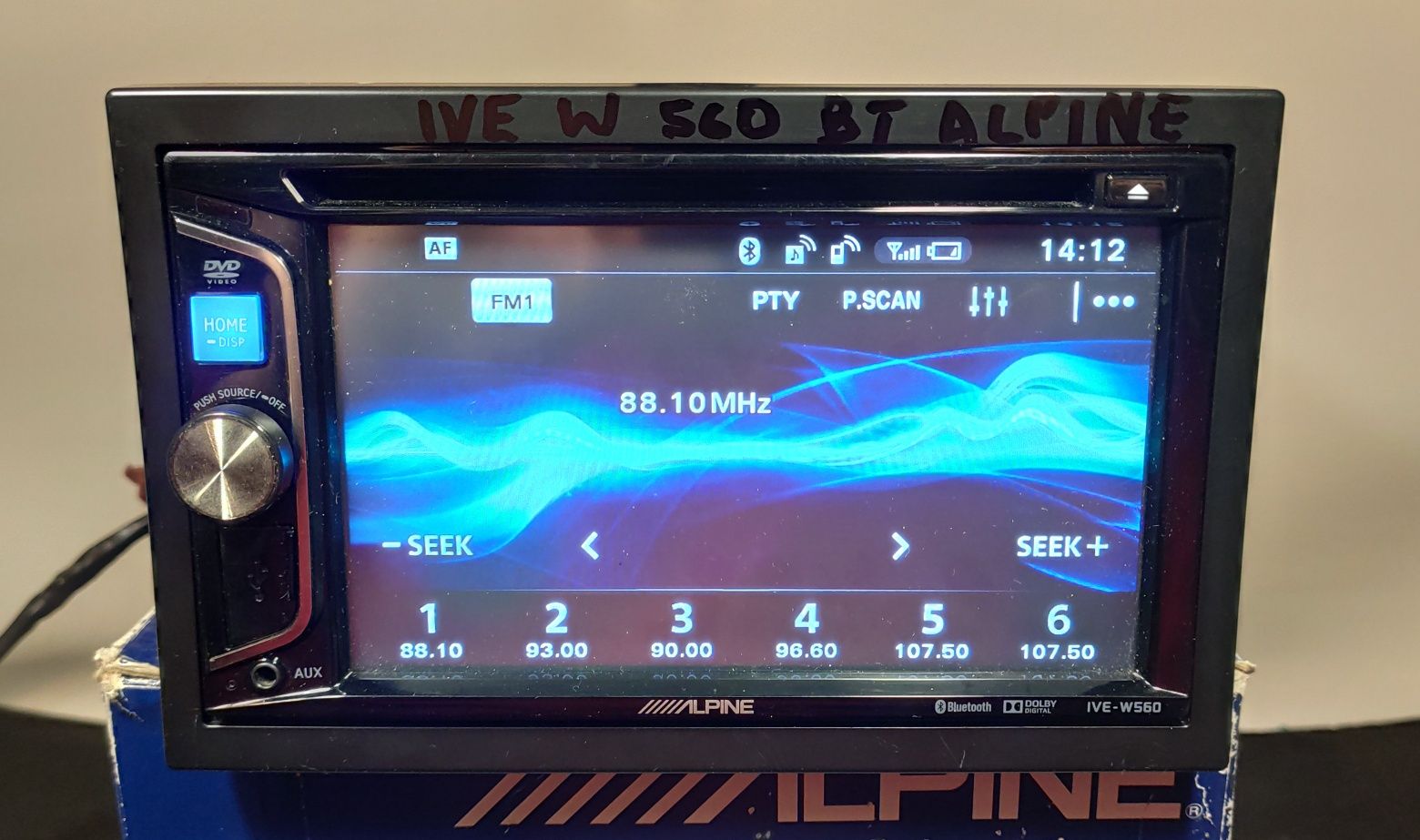 ALPINE IVE-W560 BT 2 DIN stacja multimedialna