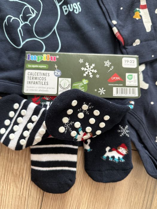 Zestaw swiąteczny body+skarpety