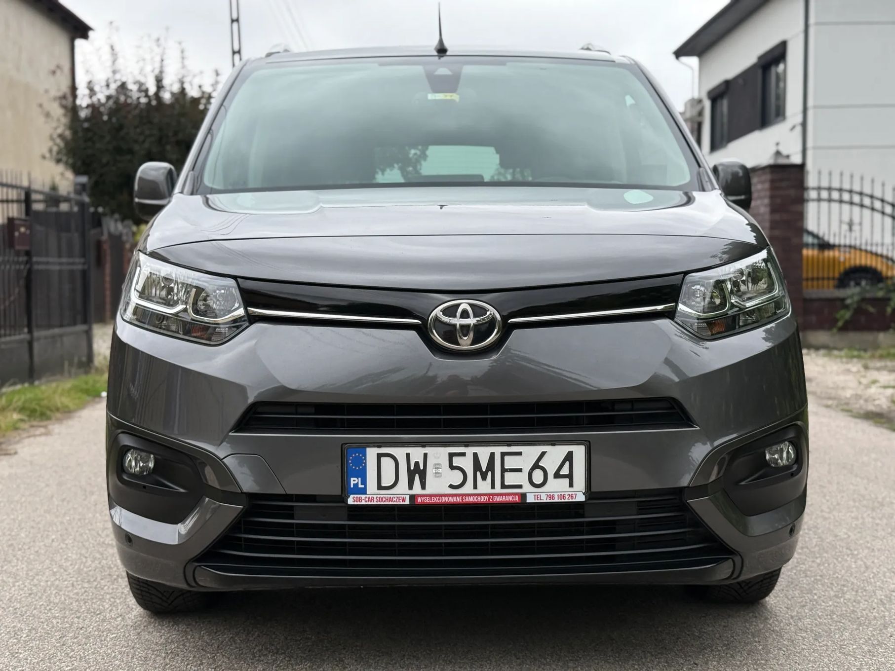 Toyota Proace City Verso 1WŁ Salon PL FV23% Family Tempomat Czujniki Parkowania CarPlay Android