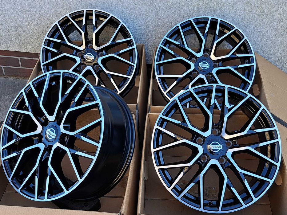 Alufelgi 18 5x114 NISSAN Juke Qashqai Pulsar Leaf X-trail CA20 CNC