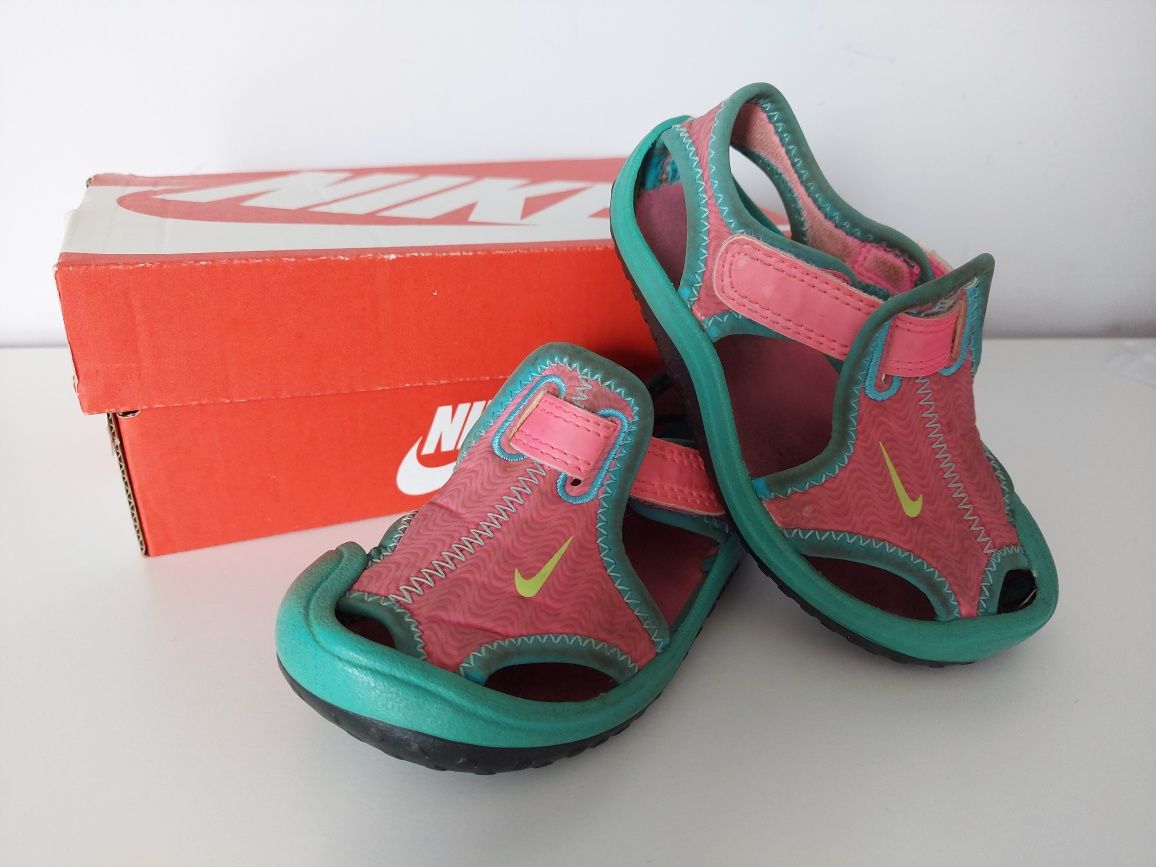 Buty sandałki Nike sunray Protect różowe rozmiar 22
