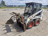 Bobcat 543 miniładowarka, krokodyl, łyżka