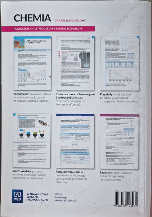 Chemia podrecznik dla klasy 2, zakres rozszerzony