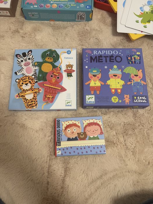 Ігри Djeco 2-3 рочки