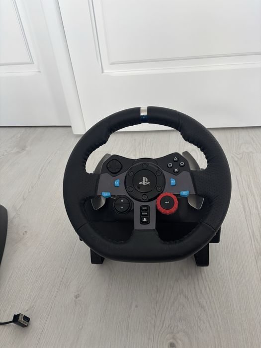 Kierownica z pedalami zestaw Logitech G29 + zasilacz w super stanie