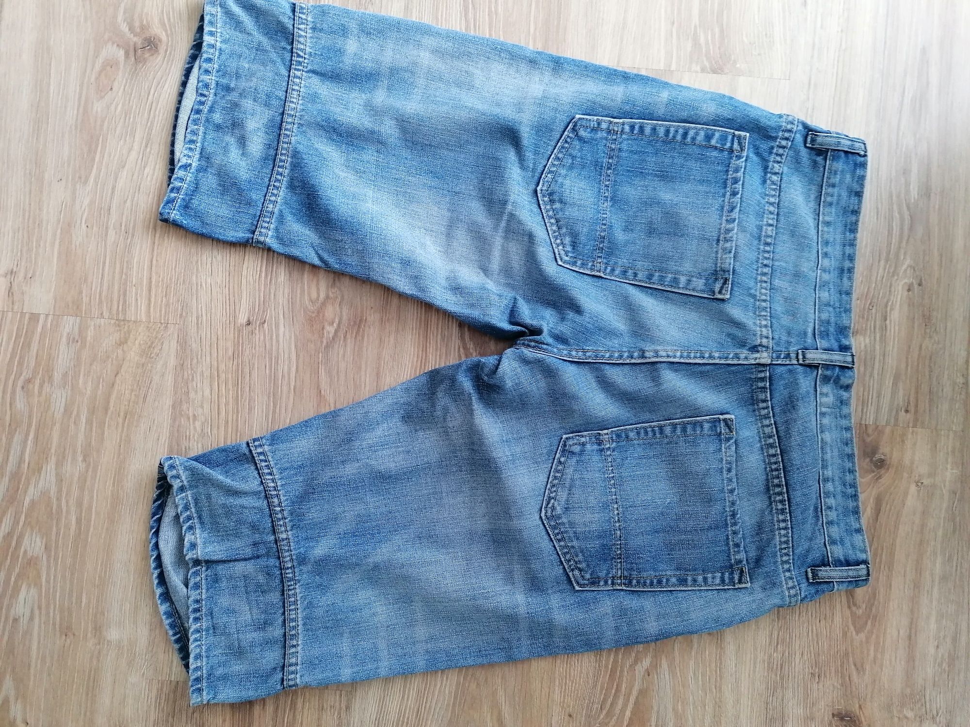 Spodenki męskie jeans h&m 33