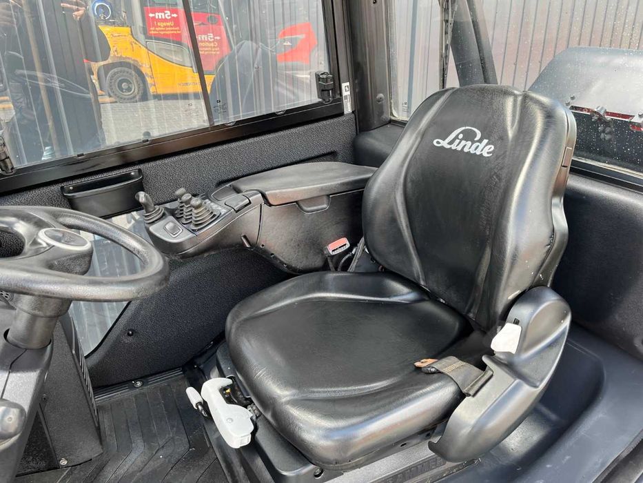 Wózek widłowy Linde H25T-01 Triplex 6,4M Przesuw 2014 rok