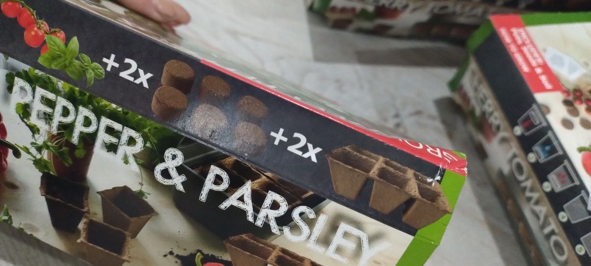 Zestaw do uprawy roślin 3opakowania